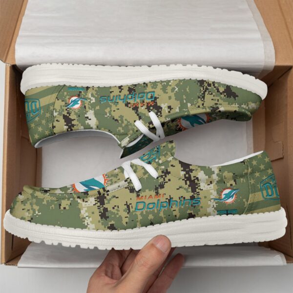 Tubopro Miami Dolphins Personalized Hey Dude Shoes For Men And Women - Image 2