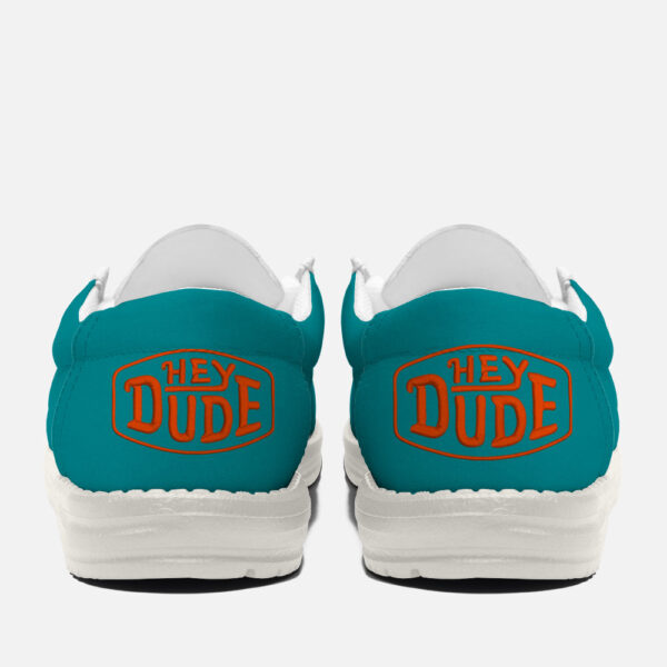 Tubopro Miami Dolphins Personalized Hey Dude Shoes For Men And Women - Image 5