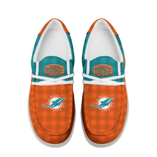 Tubopro Miami Dolphins Personalized Hey Dude Shoes For Men And Women - Image 5