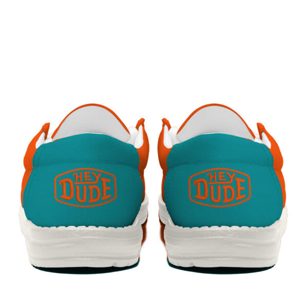 Tubopro Miami Dolphins Personalized Hey Dude Shoes For Men And Women - Image 5
