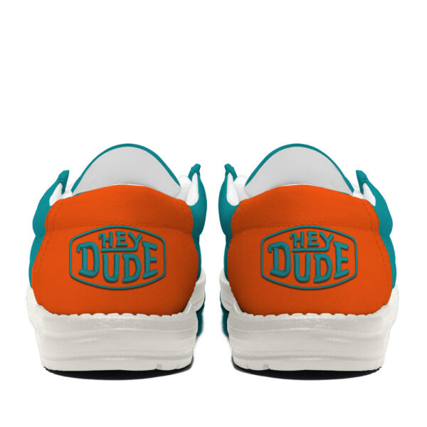 Tubopro Miami Dolphins Personalized Hey Dude Shoes For Men And Women - Image 4