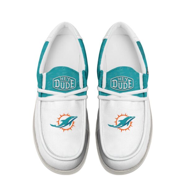 Tubopro Miami Dolphins Personalized Hey Dude Shoes For Men And Women - Image 4
