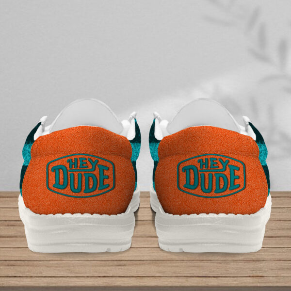 Tubopro Miami Dolphins Personalized Hey Dude Shoes For Men And Women - Image 4