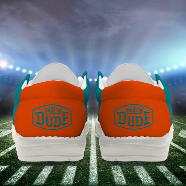 Tubopro Miami Dolphins Personalized Hey Dude Shoes For Men And Women - Image 5