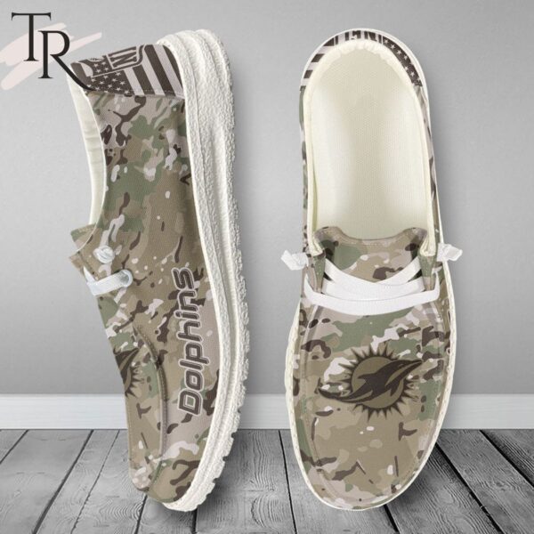 Tubopro Miami Dolphins Personalized Hey Dude Shoes For Men And Women - Image 4