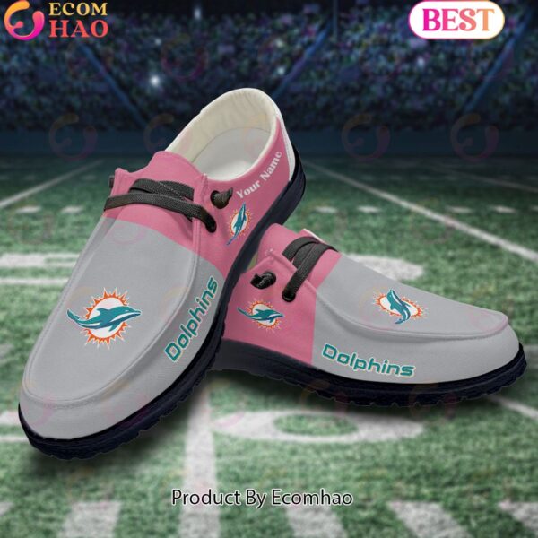 Tubopro Miami Dolphins Personalized Hey Dude Shoes For Men And Women - Image 3