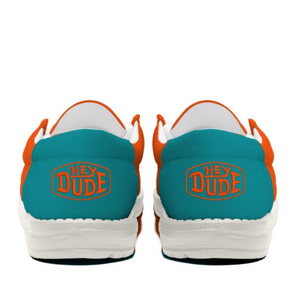 Tubopro Miami Dolphins Personalized Hey Dude Shoes For Men And Women - Image 3