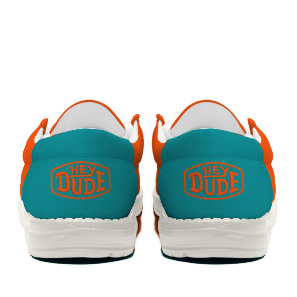 Tubopro Miami Dolphins Personalized Hey Dude Shoes For Men And Women - Image 4