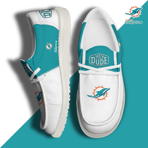 Tubopro Miami Dolphins Personalized Hey Dude Shoes For Men And Women