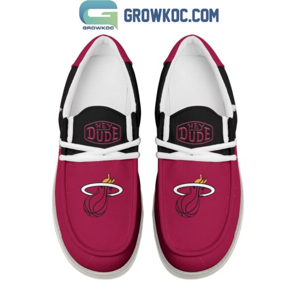 Tubopro Miami Heat Personalized Hey Dude Shoes For Men And Women - Image 5