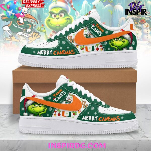 Tubopro Miami Hurricanes Air Low-Top Sneakers Shoes For Men And Women