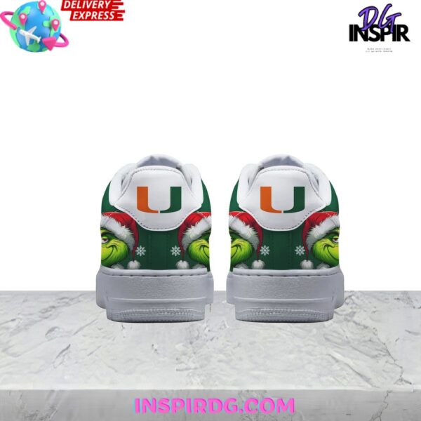 Tubopro Miami Hurricanes Air Low-Top Sneakers Shoes For Men And Women - Image 4
