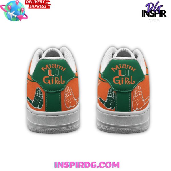 Tubopro Miami Hurricanes Air Low-Top Sneakers Shoes For Men And Women - Image 4
