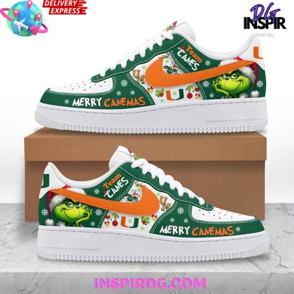 Tubopro Miami Hurricanes Air Low-Top Sneakers Shoes For Men And Women - Image 2