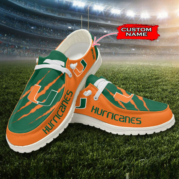 Tubopro Miami Hurricanes Hey Dude Shoes For Men And Women
