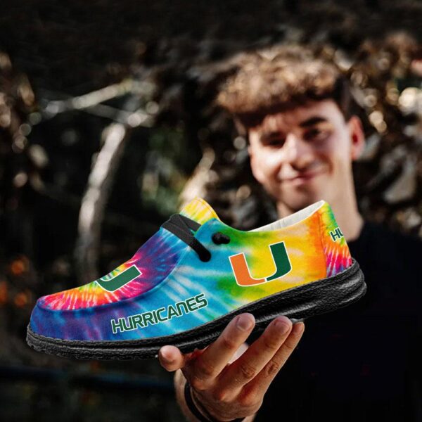 Tubopro Miami Hurricanes Hey Dude Shoes For Men And Women - Image 7