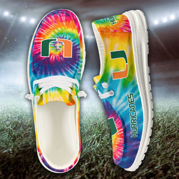 Tubopro Miami Hurricanes Hey Dude Shoes For Men And Women - Image 4