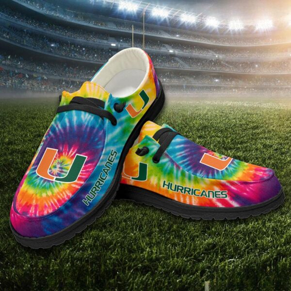 Tubopro Miami Hurricanes Hey Dude Shoes For Men And Women - Image 3