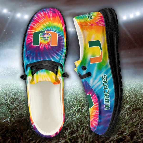 Tubopro Miami Hurricanes Hey Dude Shoes For Men And Women - Image 5