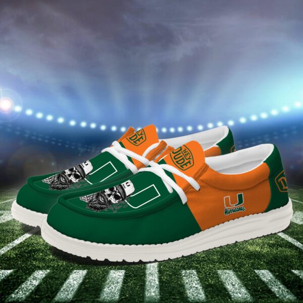 Tubopro Miami Hurricanes Personalized Hey Dude Shoes For Men And Women - Image 2