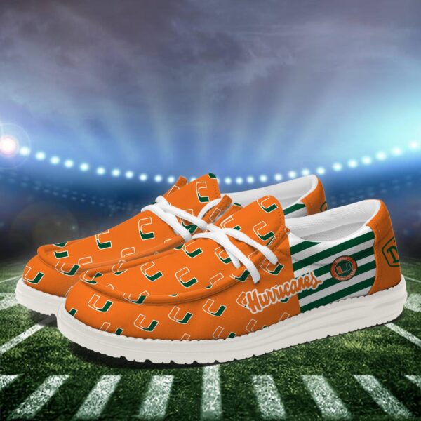 Tubopro Miami Hurricanes Personalized Hey Dude Shoes For Men And Women - Image 3