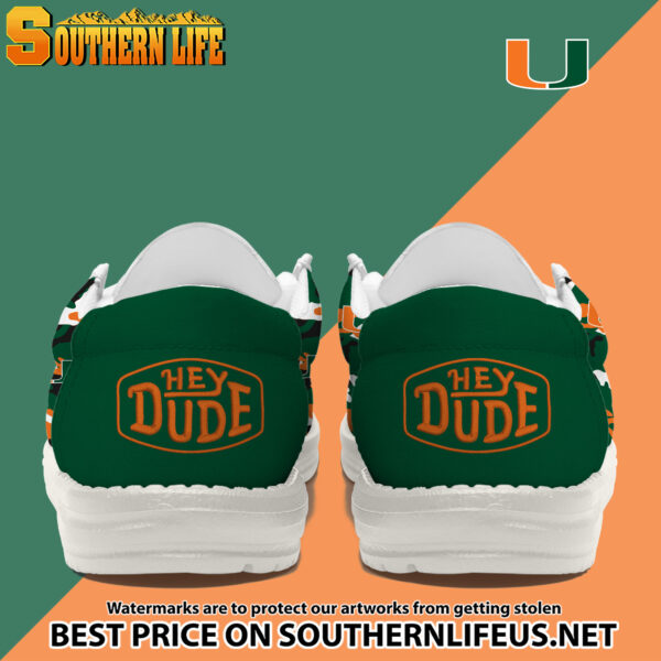 Tubopro Miami Hurricanes Personalized Hey Dude Shoes For Men And Women - Image 3
