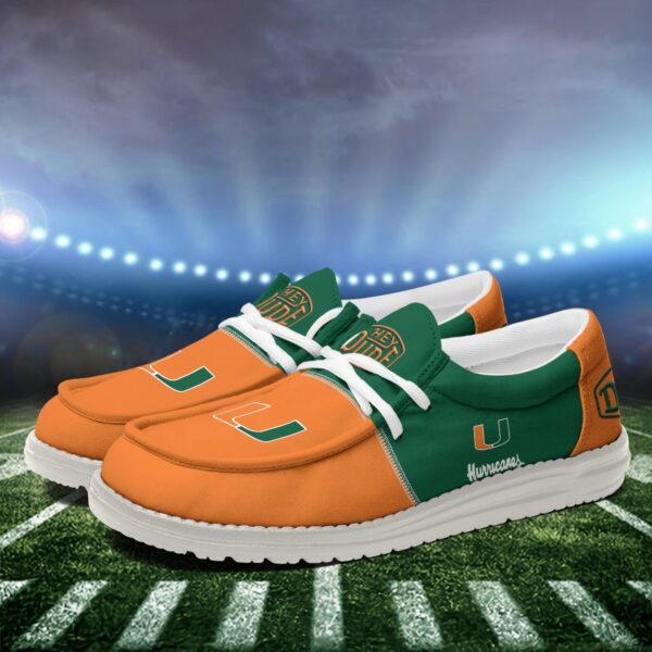 Tubopro Miami Hurricanes Personalized Hey Dude Shoes For Men And Women - Image 4