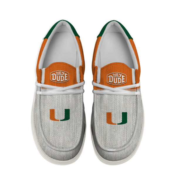 Tubopro Miami Hurricanes Personalized Hey Dude Shoes For Men And Women - Image 4