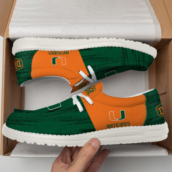Tubopro Miami Hurricanes Personalized Hey Dude Shoes For Men And Women - Image 2