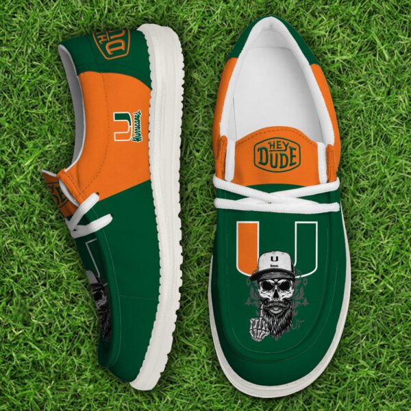Tubopro Miami Hurricanes Personalized Hey Dude Shoes For Men And Women