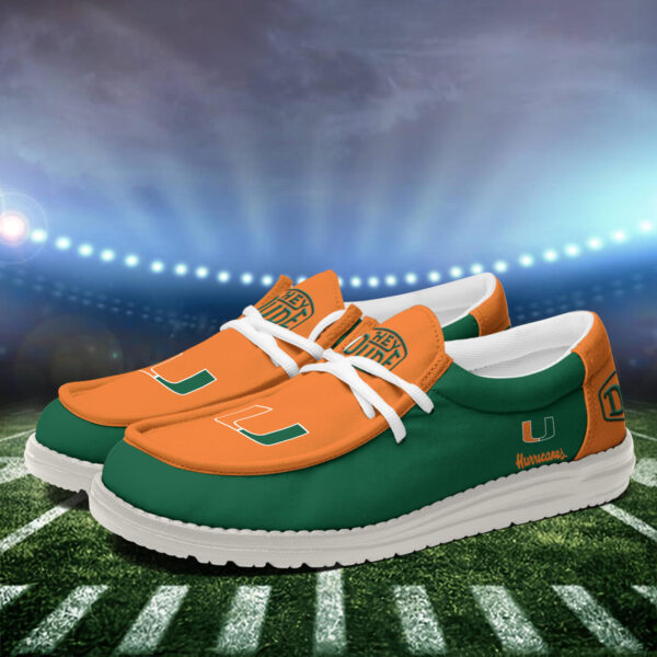 Tubopro Miami Hurricanes Personalized Hey Dude Shoes For Men And Women - Image 3