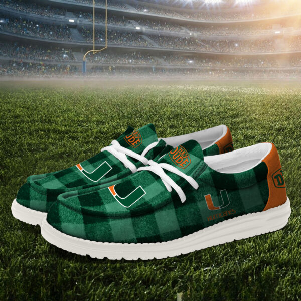 Tubopro Miami Hurricanes Personalized Hey Dude Shoes For Men And Women - Image 3