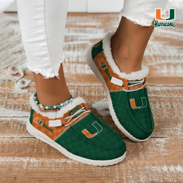 Tubopro Miami Hurricanes Personalized Hey Dude Shoes For Men And Women