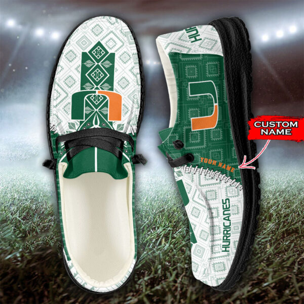 Tubopro Miami Hurricanes Personalized Hey Dude Shoes For Men And Women - Image 3