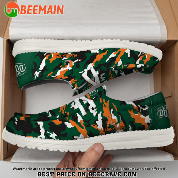 Tubopro Miami Hurricanes Personalized Hey Dude Shoes For Men And Women - Image 4