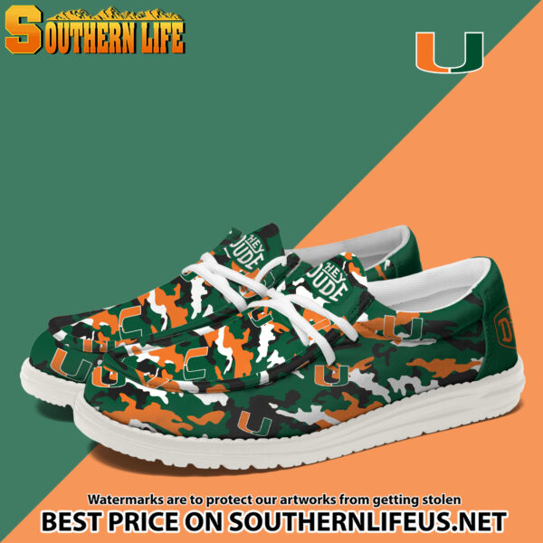 Tubopro Miami Hurricanes Personalized Hey Dude Shoes For Men And Women - Image 2