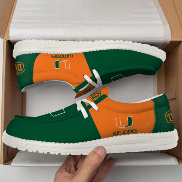 Tubopro Miami Hurricanes Personalized Hey Dude Shoes For Men And Women - Image 2
