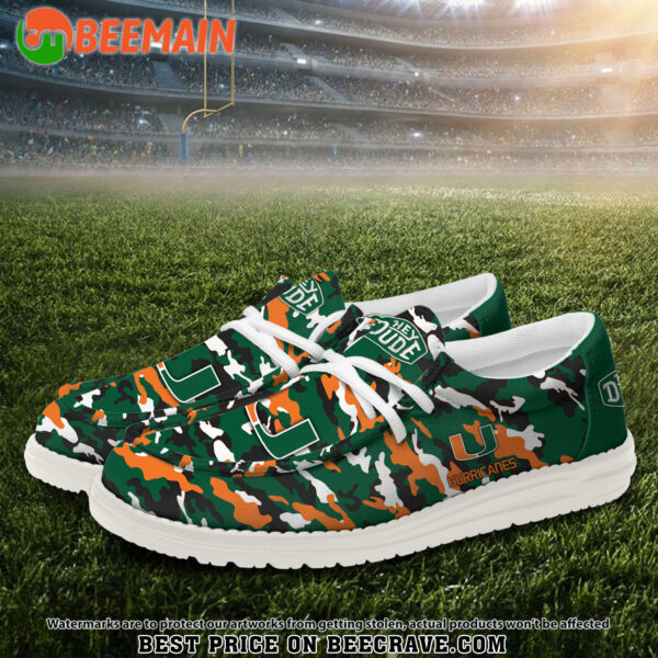 Tubopro Miami Hurricanes Personalized Hey Dude Shoes For Men And Women - Image 2