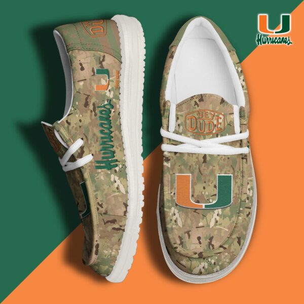 Tubopro Miami Hurricanes Personalized Hey Dude Shoes For Men And Women