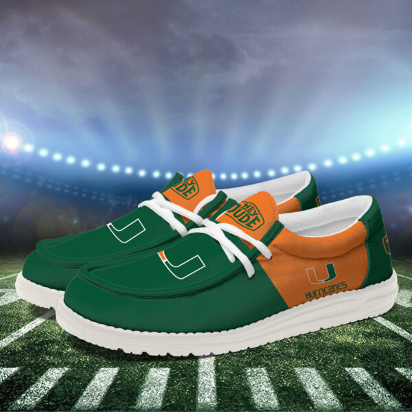 Tubopro Miami Hurricanes Personalized Hey Dude Shoes For Men And Women - Image 3