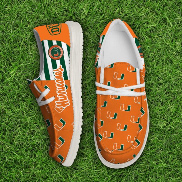 Tubopro Miami Hurricanes Personalized Hey Dude Shoes For Men And Women - Image 5