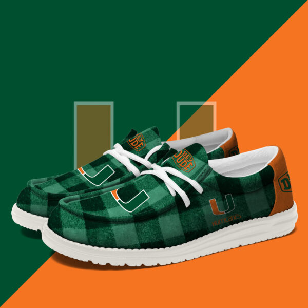 Tubopro Miami Hurricanes Personalized Hey Dude Shoes For Men And Women - Image 2