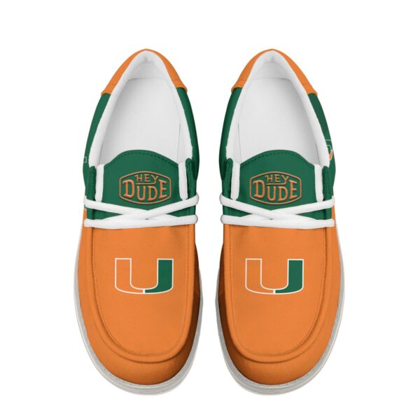 Tubopro Miami Hurricanes Personalized Hey Dude Shoes For Men And Women - Image 5