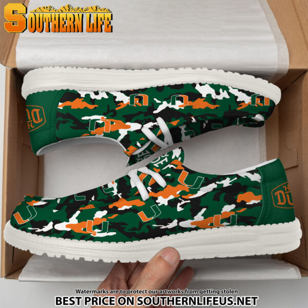 Tubopro Miami Hurricanes Personalized Hey Dude Shoes For Men And Women - Image 4