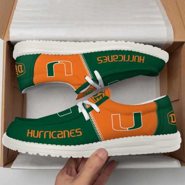 Tubopro Miami Hurricanes Personalized Hey Dude Shoes For Men And Women - Image 2