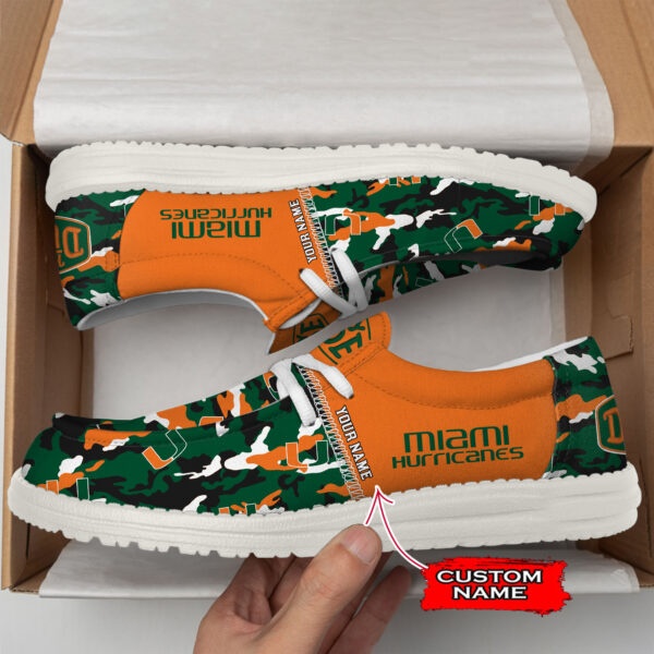 Tubopro Miami Hurricanes Personalized Hey Dude Shoes For Men And Women - Image 2
