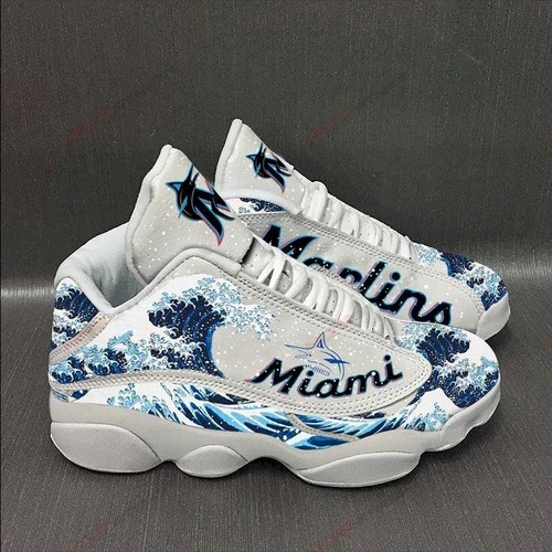 Tubopro Miami Marlins AJ13 Sneakers Shoes For Men And Women