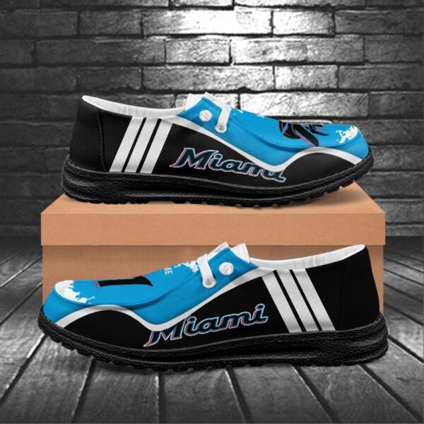 Tubopro Miami Marlins Hey Dude Shoes For Men And Women - Image 6