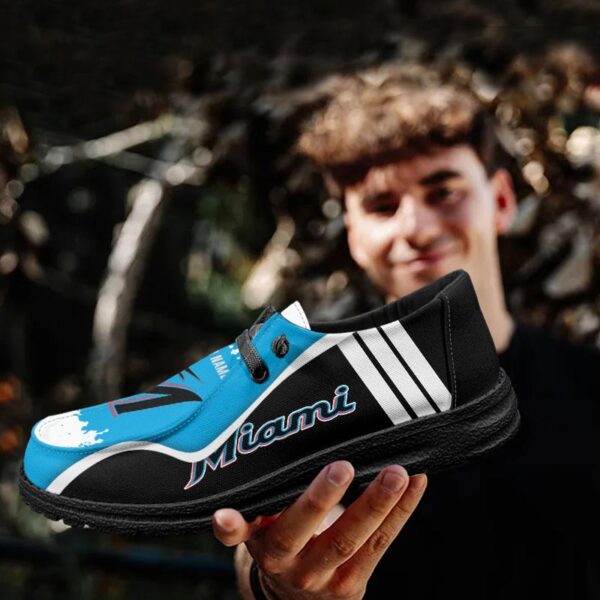Tubopro Miami Marlins Hey Dude Shoes For Men And Women - Image 4