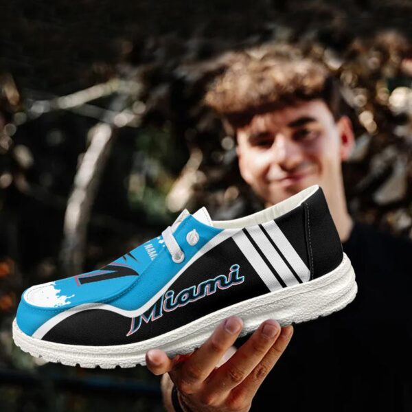 Tubopro Miami Marlins Hey Dude Shoes For Men And Women - Image 3